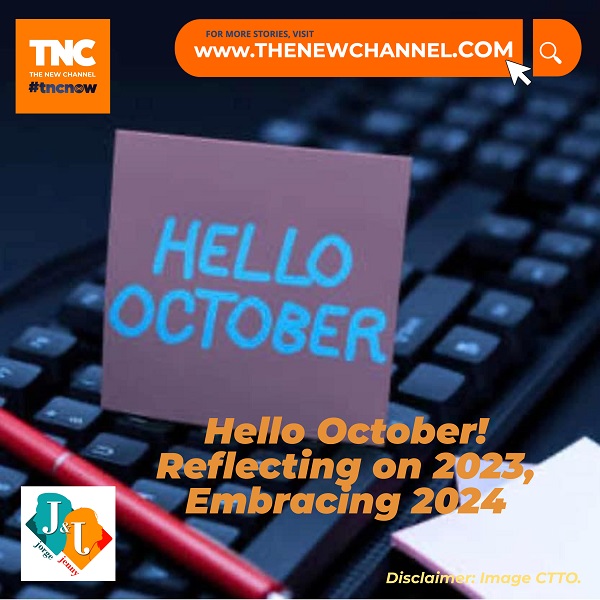 J&J Article 020: Hello October! Reflecting on 2023, embracing 2024